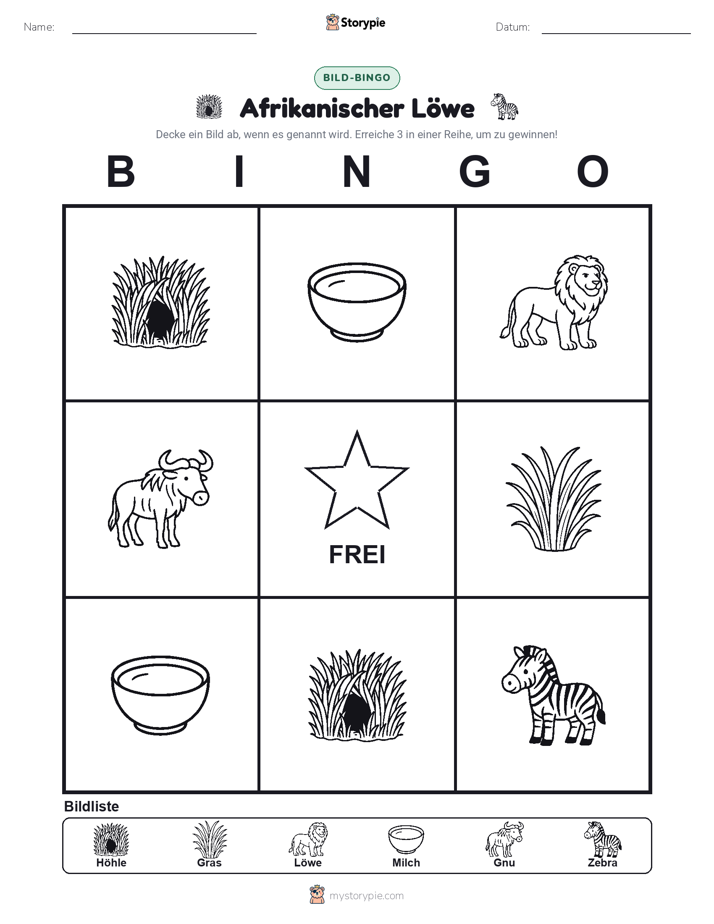 Bild-Bingo