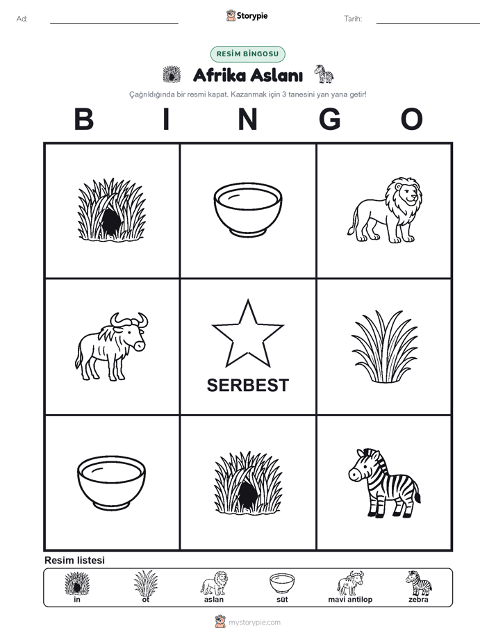 Resim Bingo