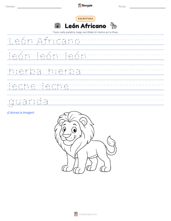 Práctica de Escritura