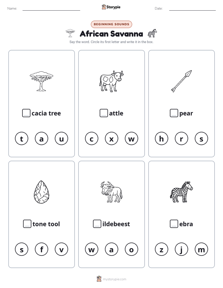Beginning Sounds