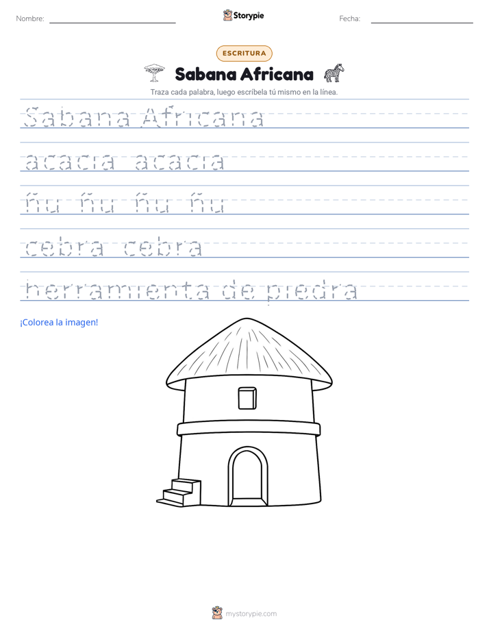 Práctica de Escritura