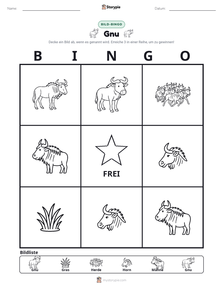Bild-Bingo