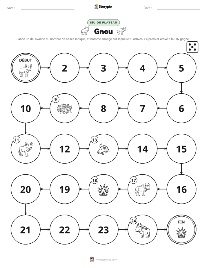 Jeu de Rouler & Avancer