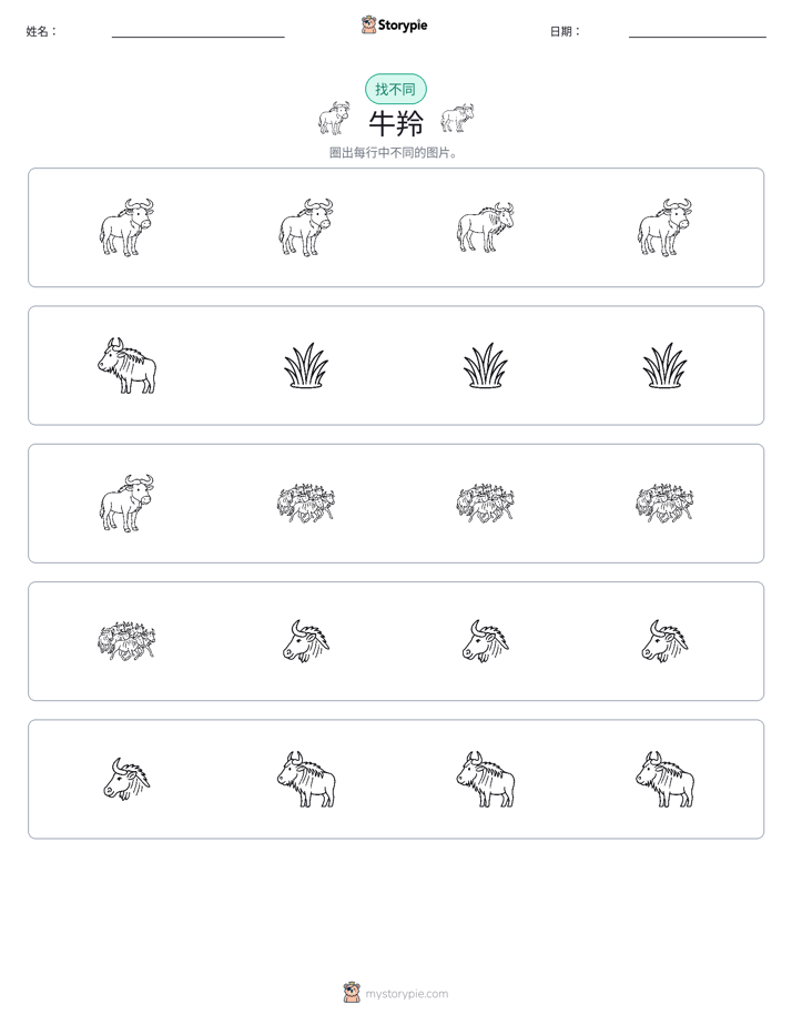找不同