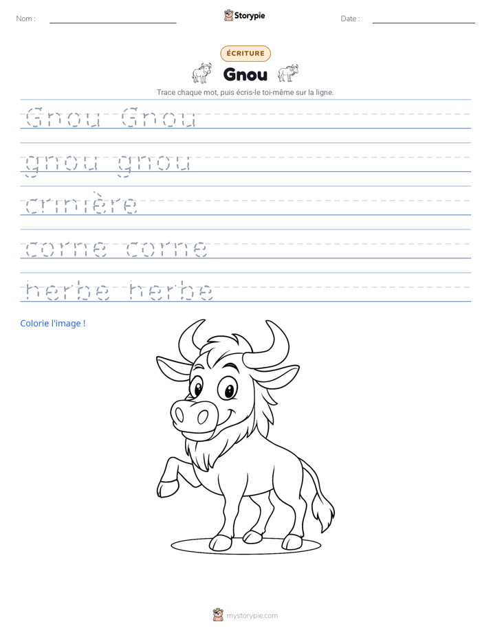 Pratique d'écriture