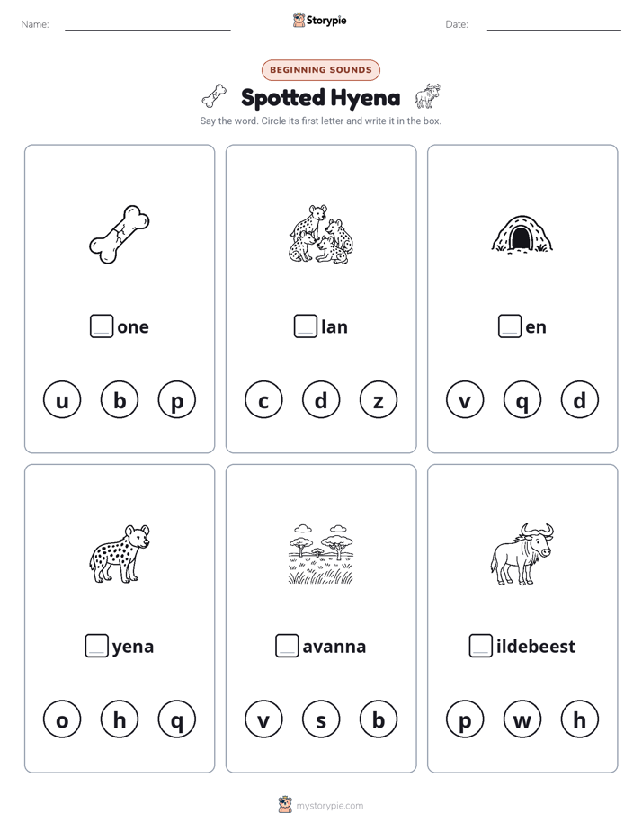 Beginning Sounds