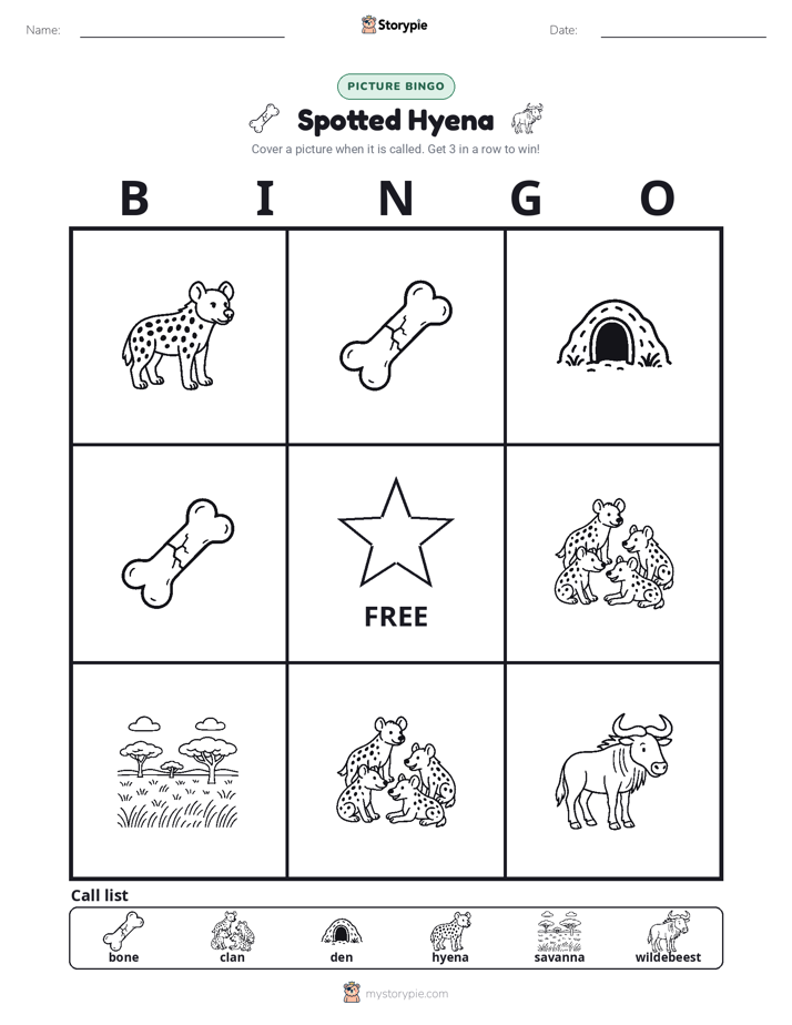 Picture Bingo