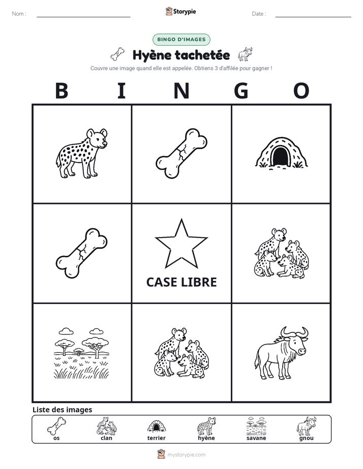 Bingo d'Images