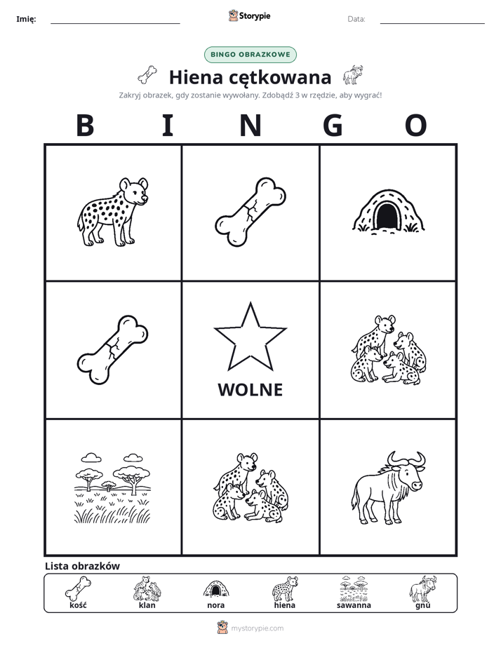 Bingo obrazkowe