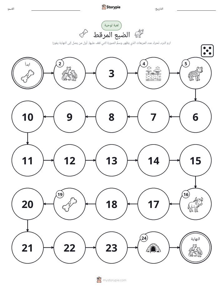 لعبة لف و تحرك