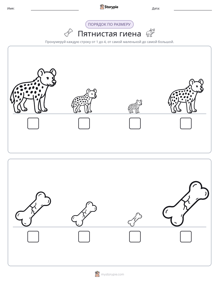Размеры в порядке