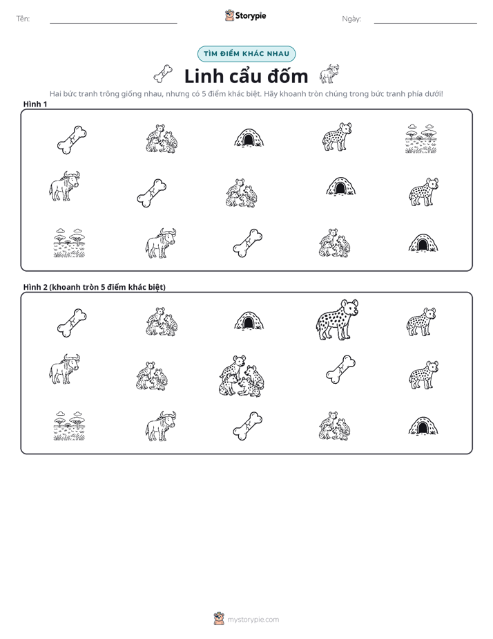 Tìm Sự Khác Biệt