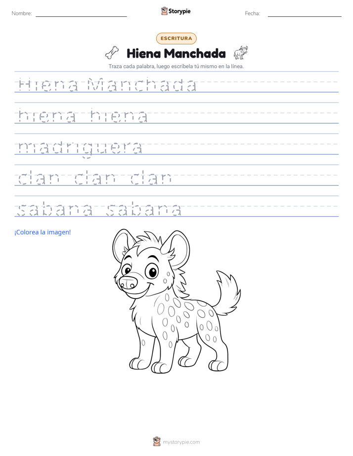 Práctica de Escritura