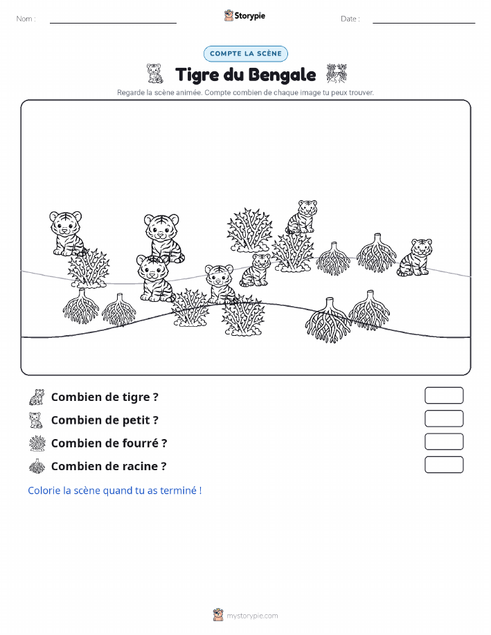 Scène de Comptage
