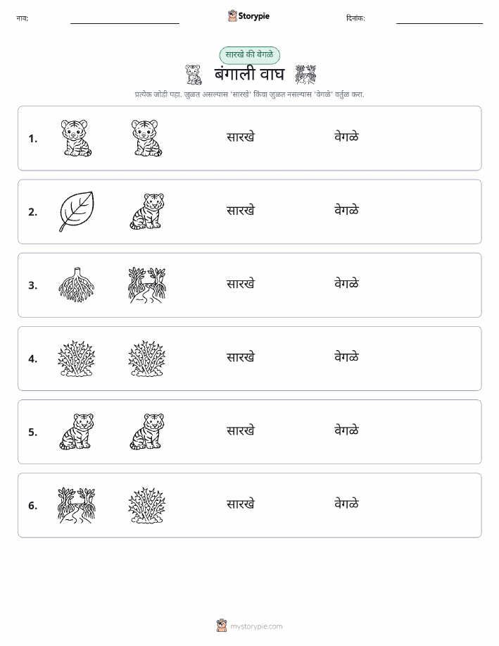समान की भिन्न
