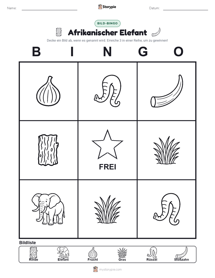 Bild-Bingo