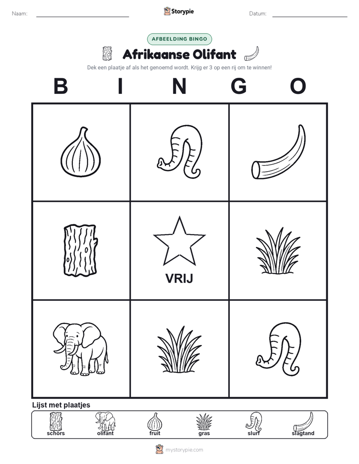 Afbeelding Bingo