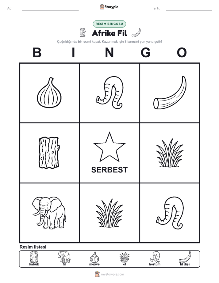 Resim Bingo