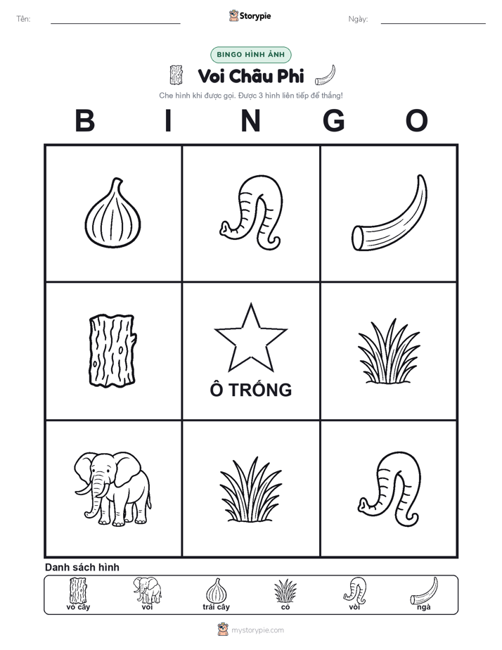 Bingo Hình Ảnh