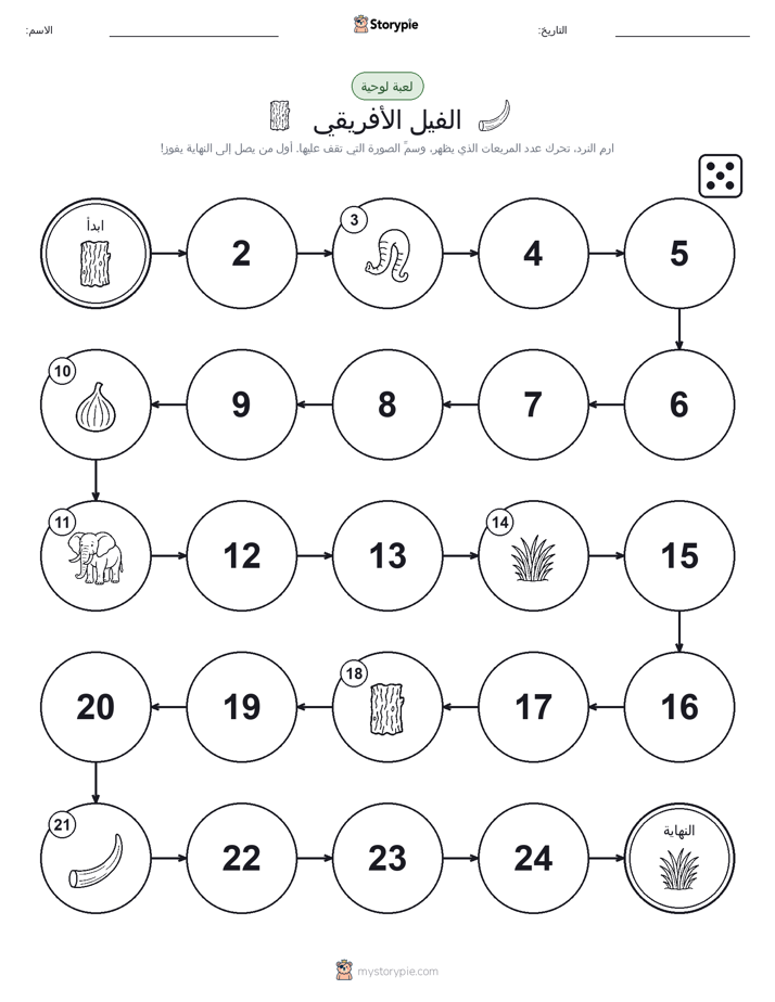 لعبة لف و تحرك
