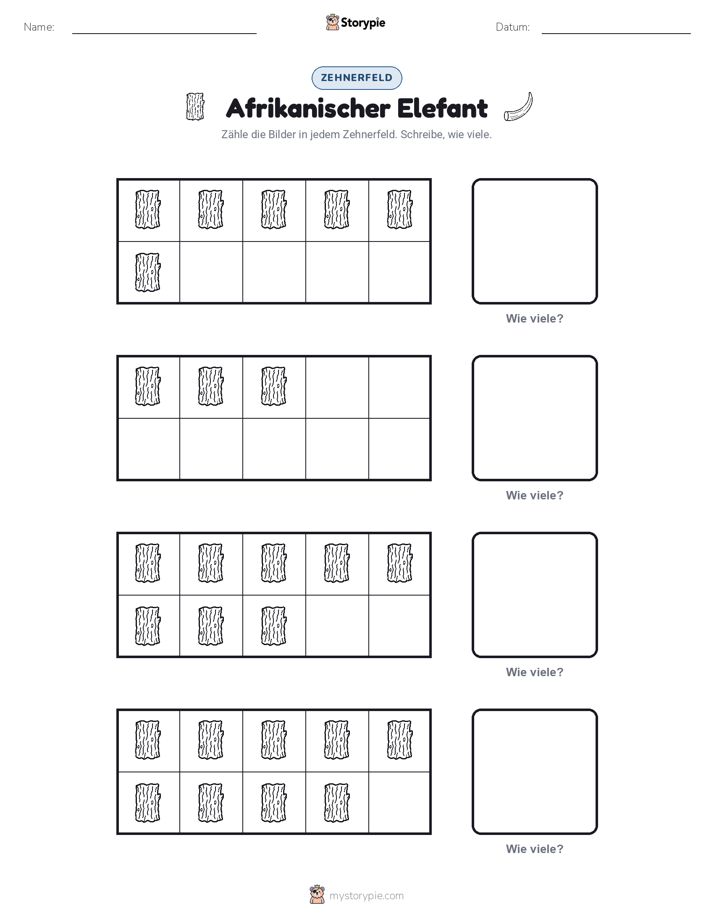 Zehnerrahmen