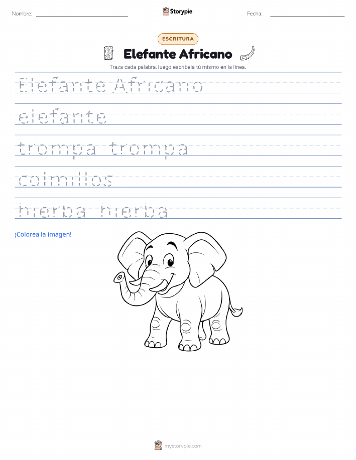 Práctica de Escritura