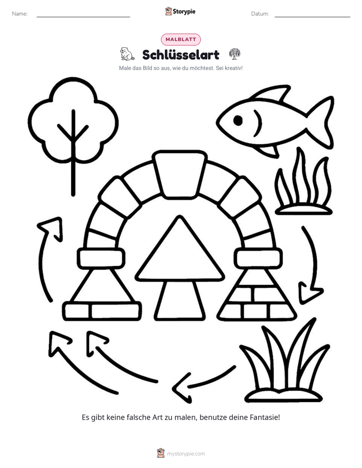 Ausmalseite
