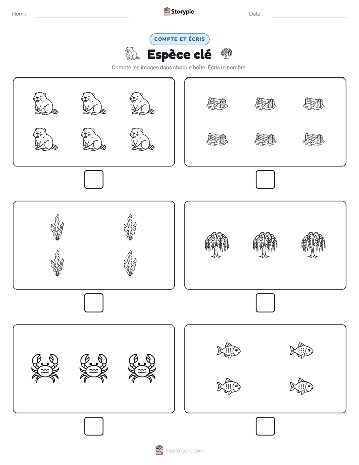 Compter & Écrire