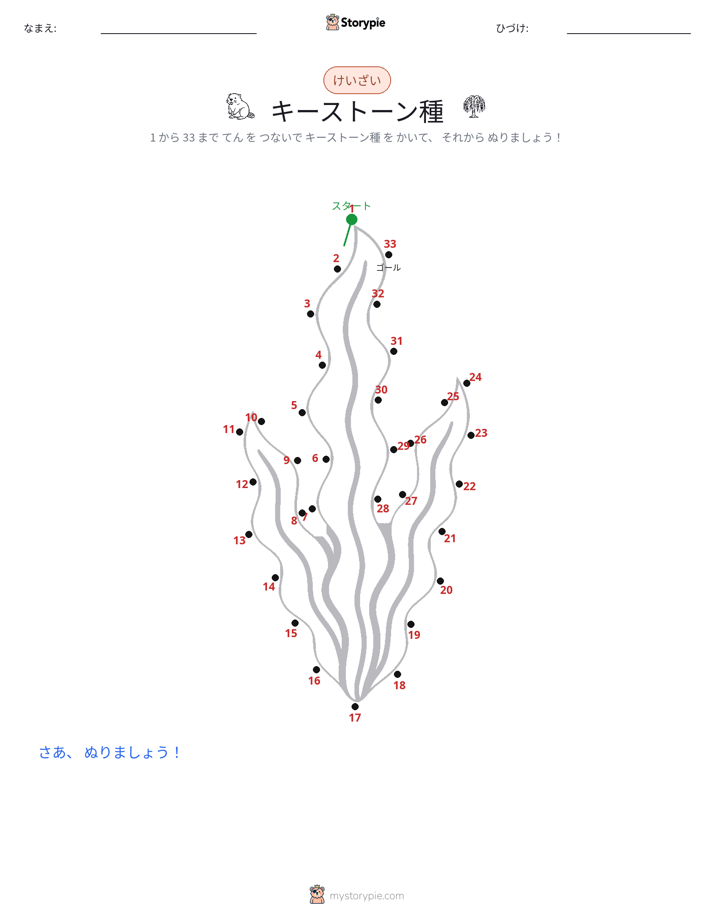 点つなぎ