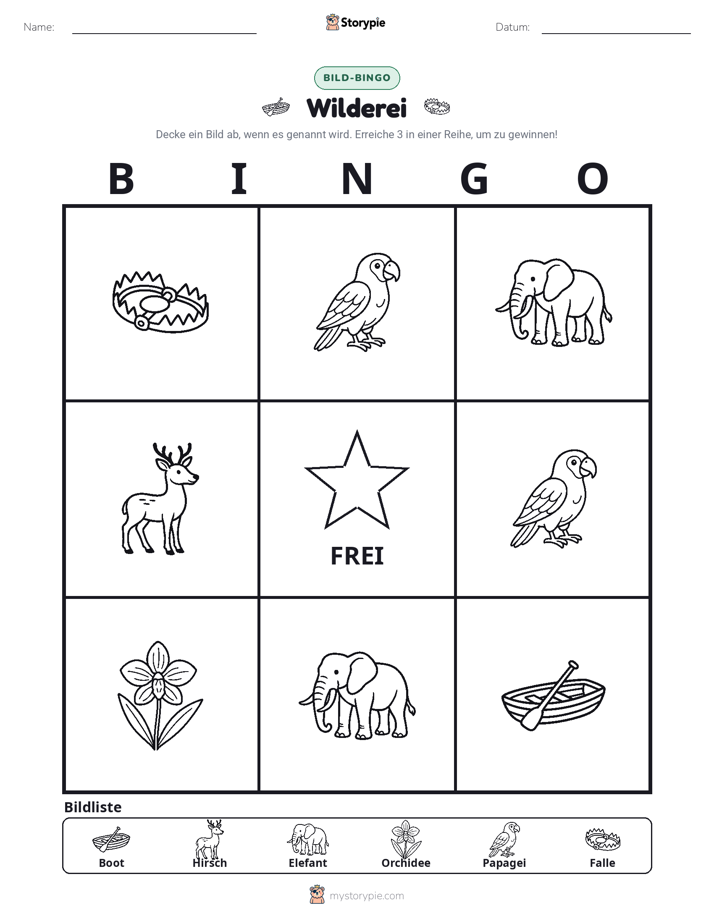 Bild-Bingo