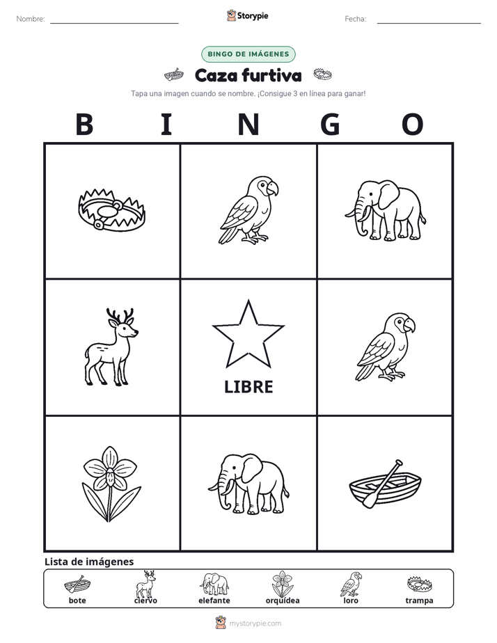 Bingo de Imágenes