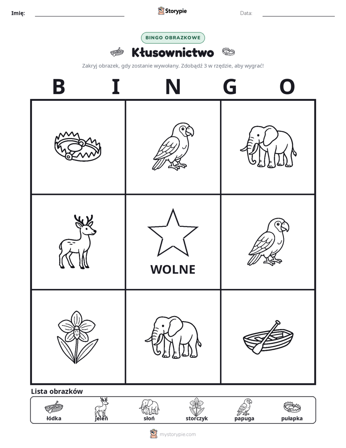Bingo obrazkowe
