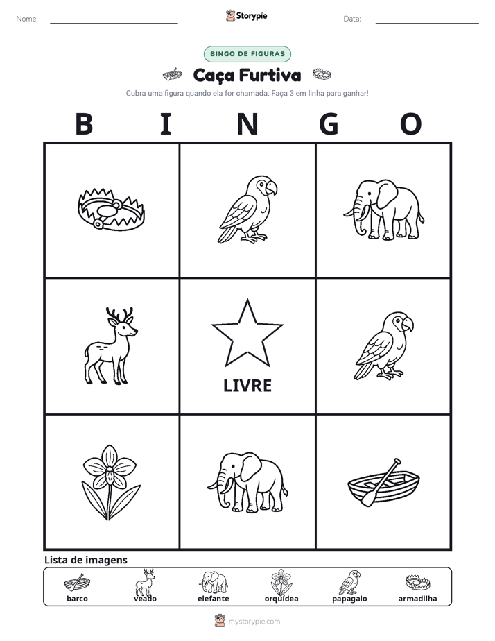 Bingo de Imagens