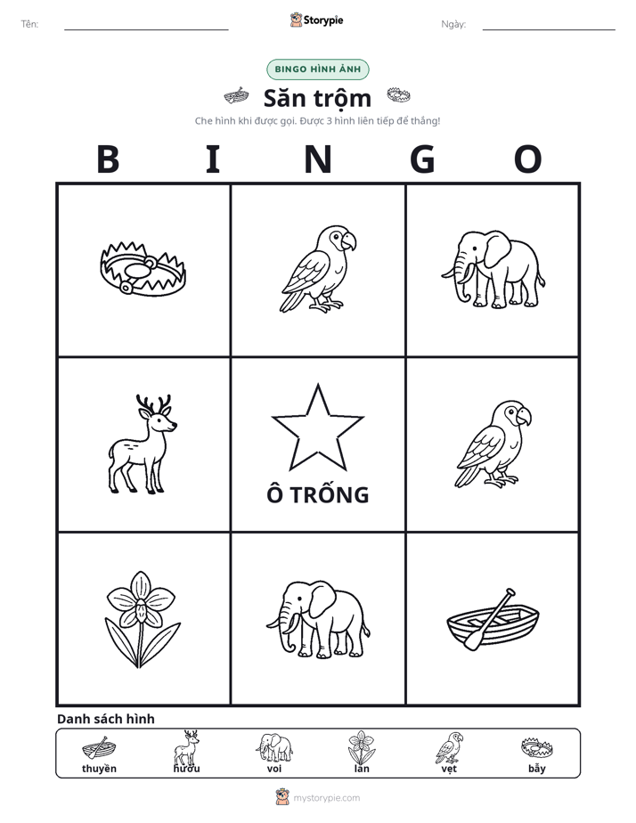 Bingo Hình Ảnh