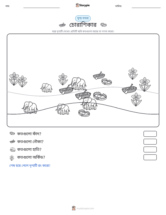 গণনা দৃশ্য
