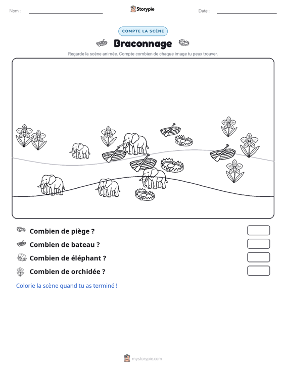 Scène de Comptage