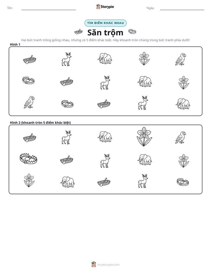 Tìm Sự Khác Biệt
