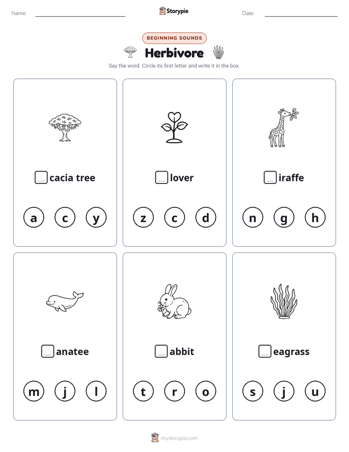 Beginning Sounds