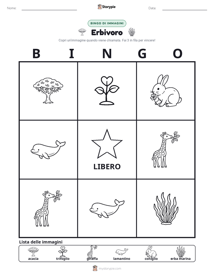 Bingo delle Immagini