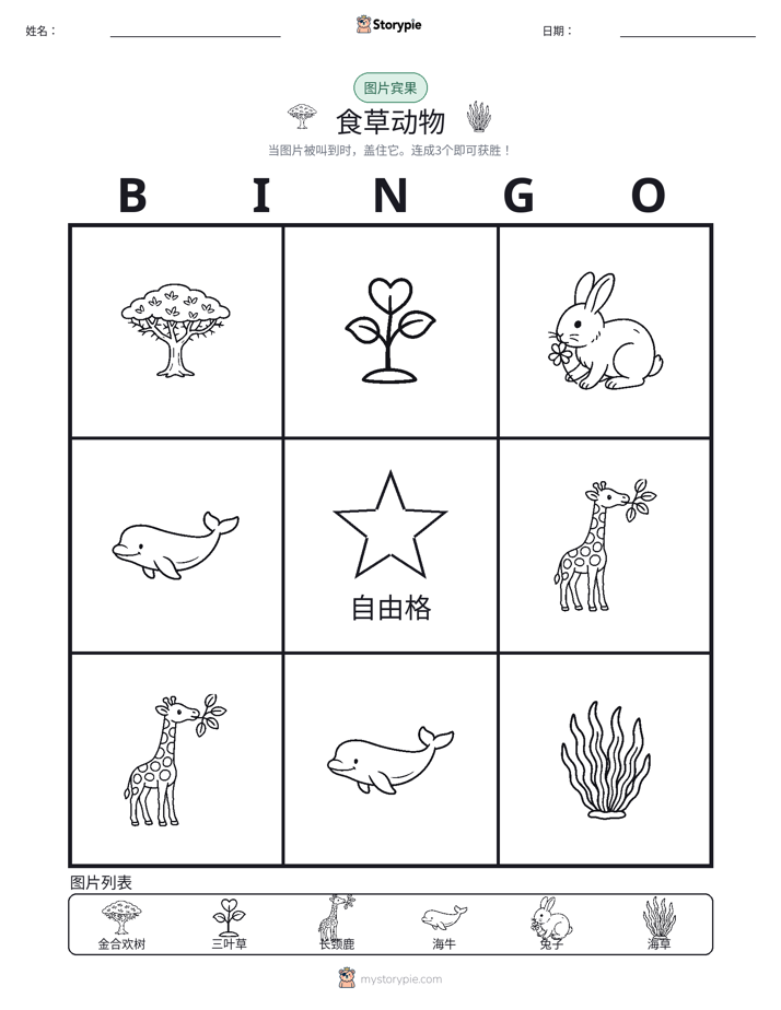 图片宾果