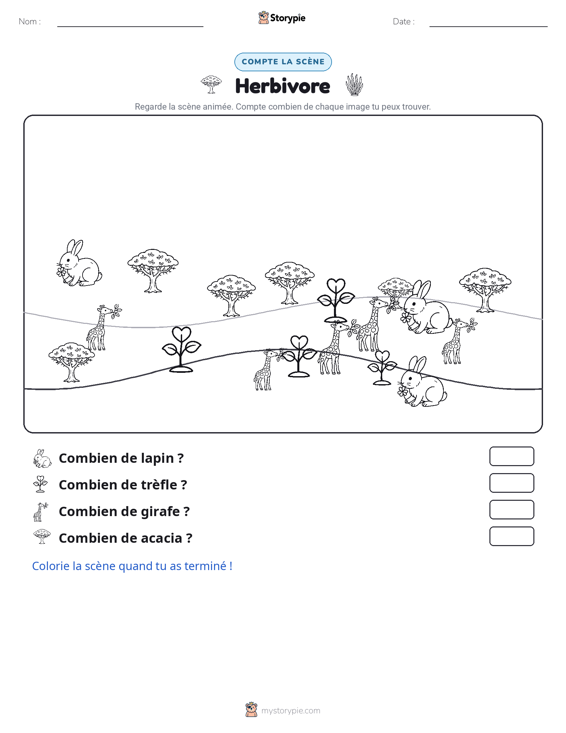 Scène de Comptage