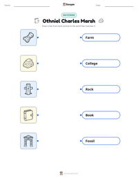 Othniel Charles Marsh printable worksheet preview