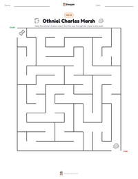 Othniel Charles Marsh printable worksheet preview