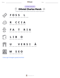 Anteprima della scheda stampabile di Othniel Charles Marsh