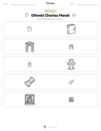Othniel Charles Marsh printable worksheet preview