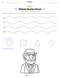 Othniel Charles Marsh printable worksheet preview