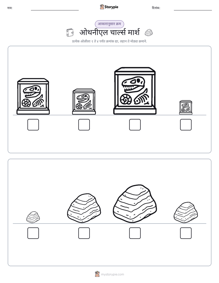 आकार क्रम