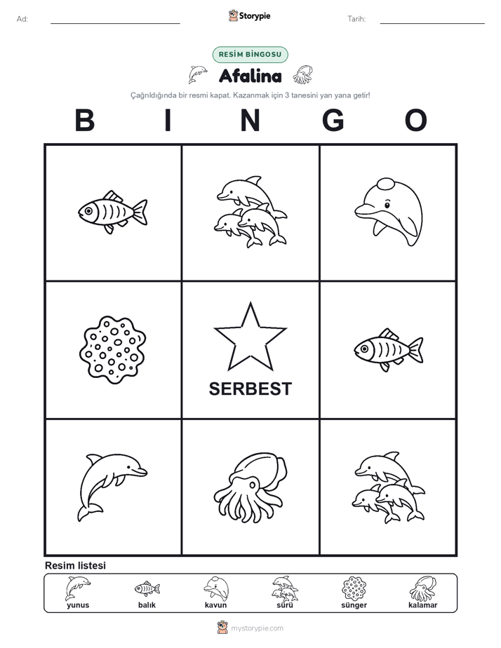 Resim Bingo