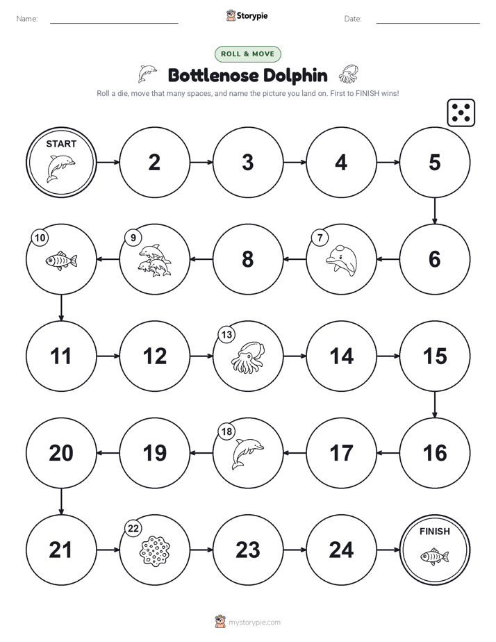 Roll & Move Game