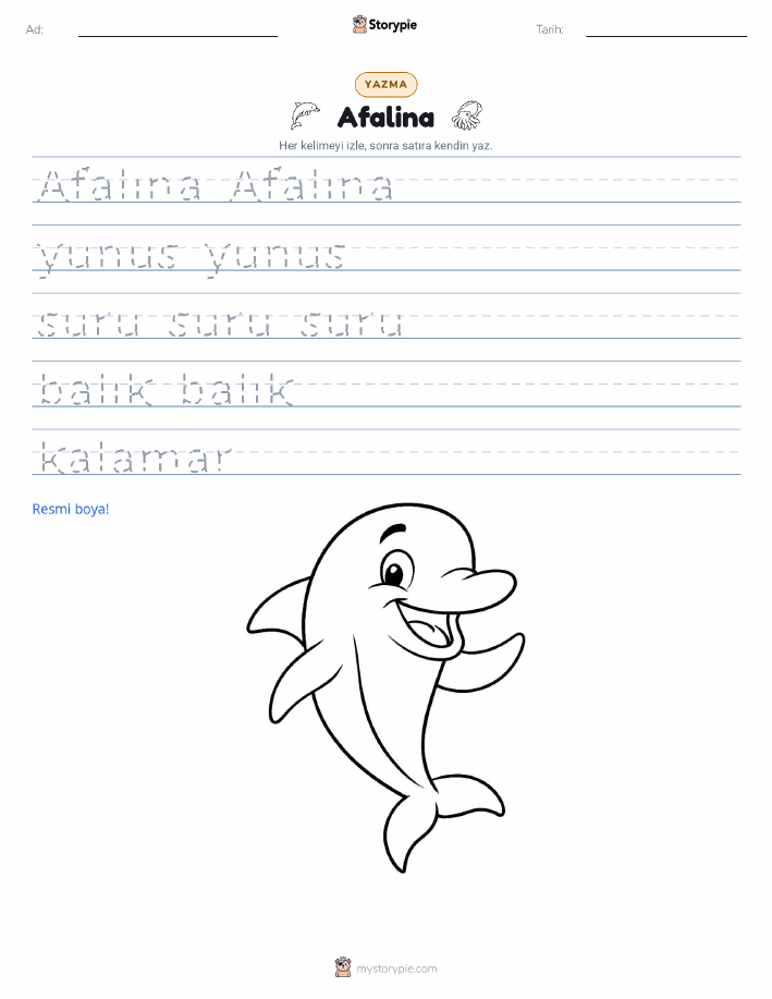 Yazma Pratiği